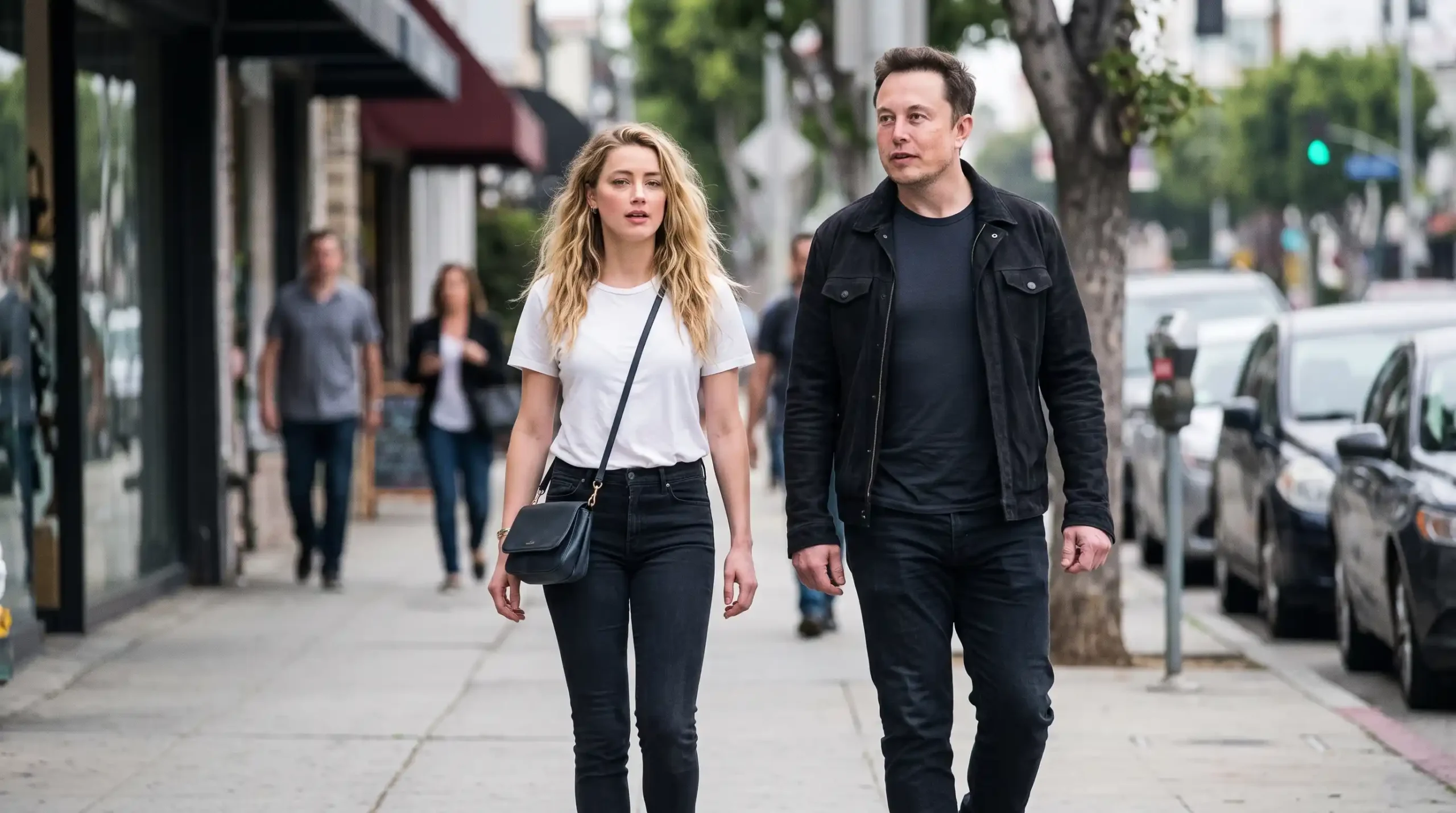Amber Heard and Elon Musk